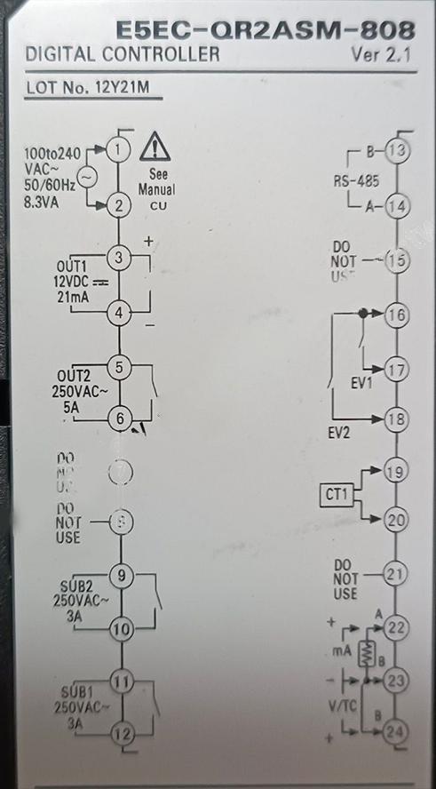 E5EC-QR2ASM terminal wiring diagram