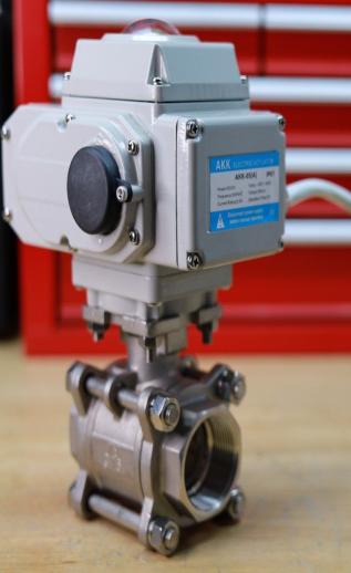 Motorized ball valve